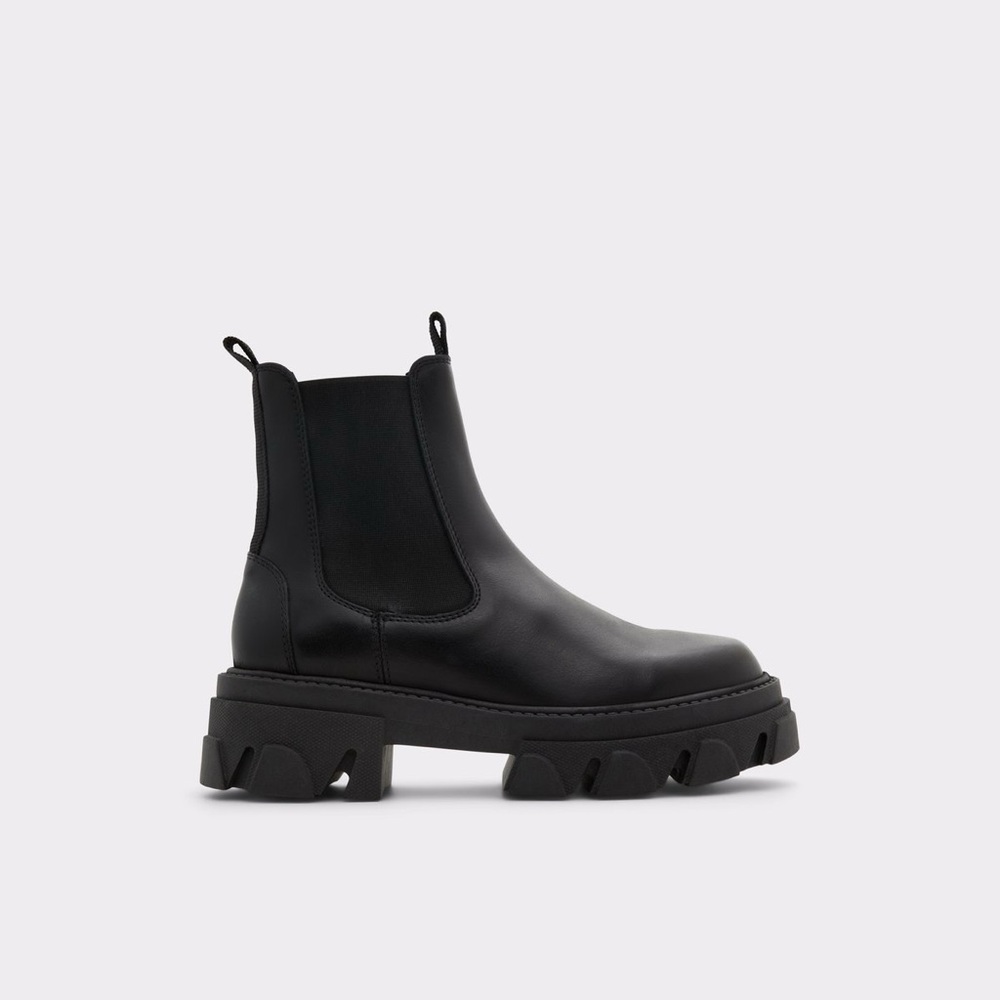 Aldo BigTrek Lug Sole Leather Ankle Boots